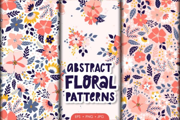 3 Seamless FLORaL PATTERNS