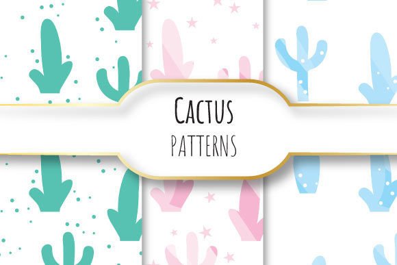 Cactus Patterns: Seamless Vector Design for Professional Print and Digital Applications
