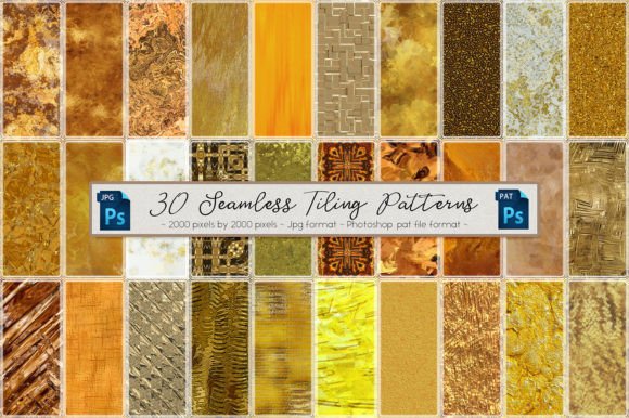 Gold Seamless Tiling Patterns Set 2: A Practical Evaluation for Designers and Makers