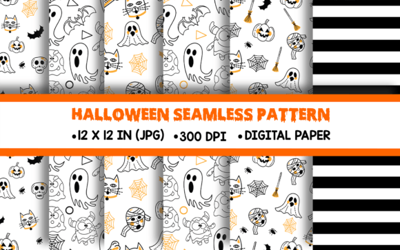 Halloween Doodles Seamless Patterns: A Practical Guide for Designers and Crafters